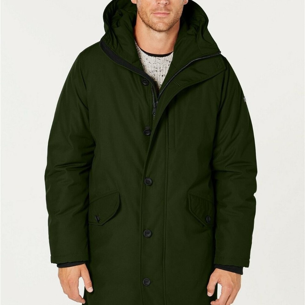 Michael Kors Men's Parka Coat Green